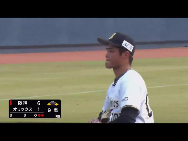 【ファーム】バファローズ育成ルーキー・谷岡が公式戦初登板で初奪三振!! 2020/10/21 B-T(ファーム)