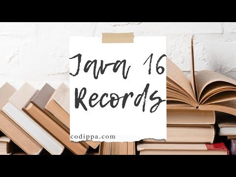 Java 16 Records Tutorial New Feature In Java 16