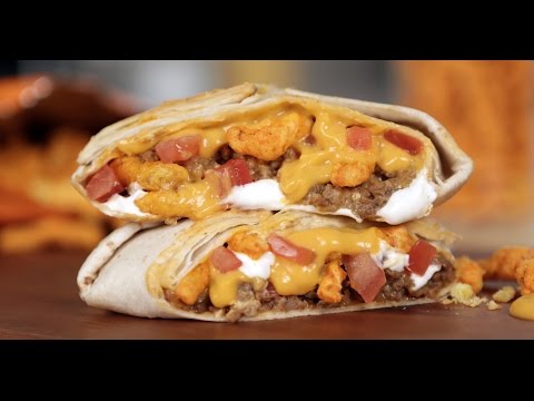 Taco Bell Cheetos Crunchwrap Sliders Recipe | Get the Dish