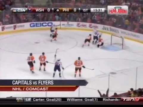 Washington Capitals vs. Philadelphia Flyers Highlights on That's Hockey 2Nite (Mar. 31, 2013)