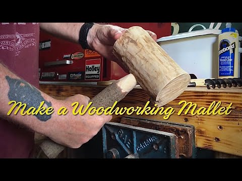 Make a Woodworking Mallet Rustic Woodworking