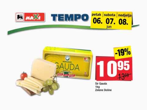 Maxi i Tempo vikend akcija od 06.06. do 08.06.2014.