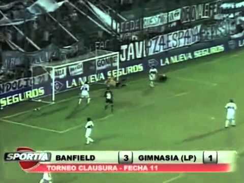 Santiago Tanque Silva - Banfield vs Gimnasia La Plata - Gol 2- Apertura