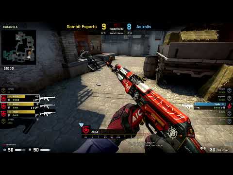 CSGO POV Gambit.Ax1Le vs. Astralis @inferno - 27 kills