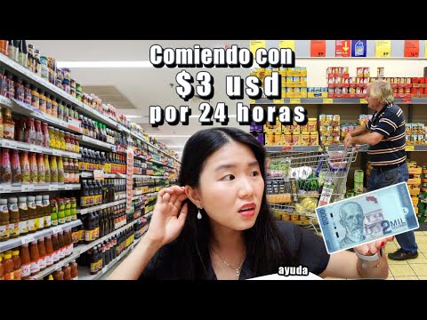 Eating with 2000 colones ($3 USD) for 1 day 🇨🇷💸 😰|CocoChickyy| Eating with only $3 a day.