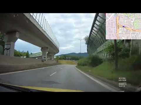 Slovakia. Road I/60, Žilina, 2020, 4x