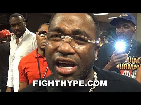 ADRIEN BRONER REACTS TO PACQUIAO DROPPING AND BEATING THURMAN: "HE GOT COOKED"