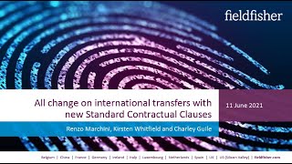 All change on international transfers with new Standard Contractual Cl