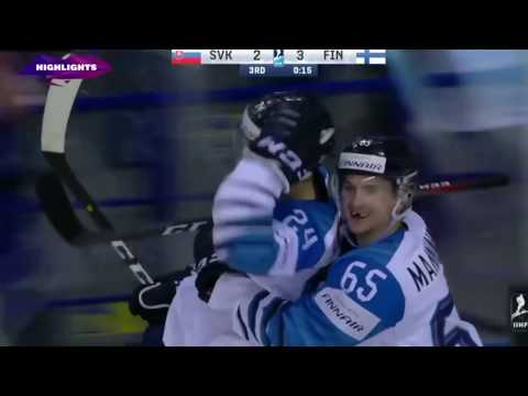 Suomi - Slovakia Jääkiekon MM 2019 Huippuhetket
