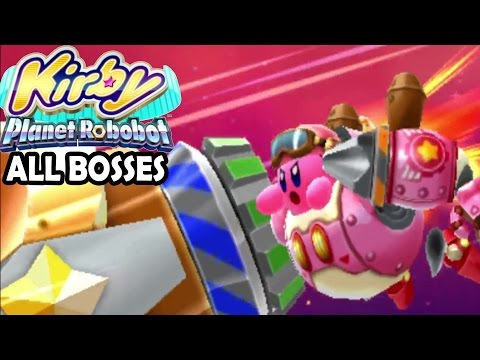 Kirby Planet Robobot ALL BOSSES