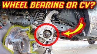 How to Diagnose Wheel Bearing or CV Joint Vibration Humming Noise