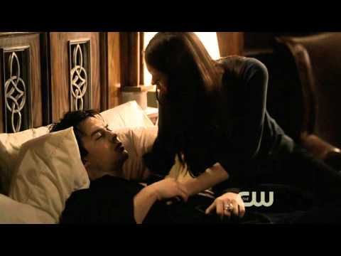 damon & elena ~ holding a heart