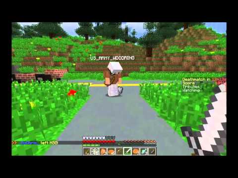 Minecraft - Hunger Games 2 - w/ TraqHunter ft. BlackWidow