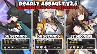 Download lagu Miyabi, Yixuan, & Ye Shunguang Clear Deadly Assault In Under 3 Minutes! - Zenless Zone Zero (v2.5) mp3