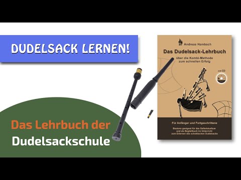 Dudelsack lernen mit dem Dudelsack Lehrbuch