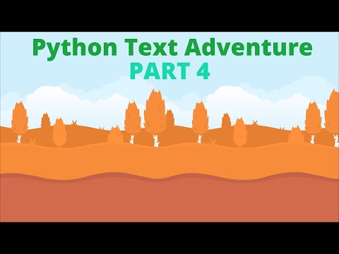 Making A Python Text Adventure/RPG  | Part 4 | Traveling & Random Pickups