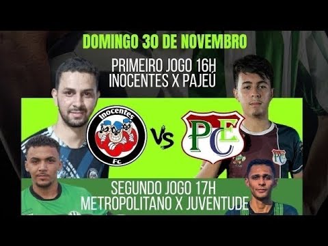 AO VIVO -  TORNEIO LAGOA DO BARRO FUT 7 /  METROPOLITANO X  JUVENTUDE
