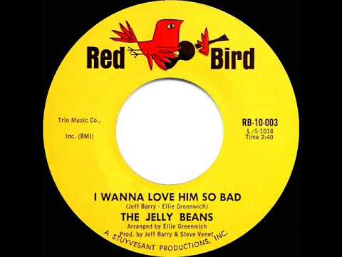 1964 HITS ARCHIVE: I Wanna Love Him So Bad - Jelly Beans (mono 45)