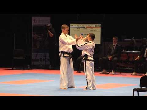 2012 ITF TKD World Cup, Brighton - Pre-arranged free sparring Final, 1-6D, 18-35y - NZL Team