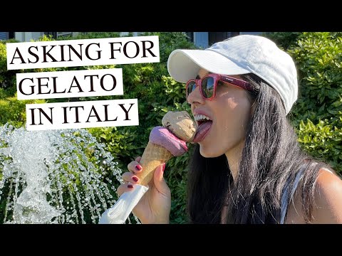 COMO pedir GELATO na ITÁLIA!