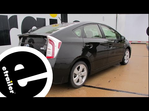 etrailer | DIY Install: Curt Trailer Hitch Receiver on your 2015 Toyota Prius