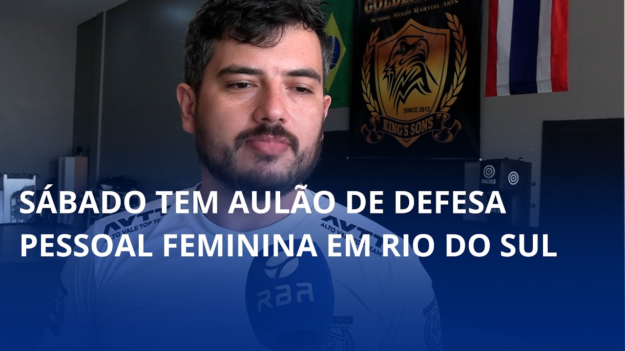 Sábado tem aulão de defesa pessoal feminina em Rio do Sul