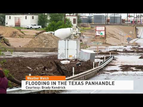 Texas Panhandle Flooding: Feedyards Submerged and Cattle Trapped in Rising Waters