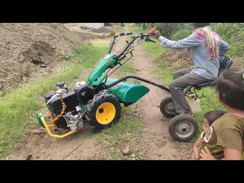 Diesel rear tiller power weeder 10 hp