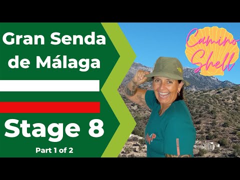 Gran Senda de Mlaga Stage 8 Part 1 of 2 Canillas de Aceituno to Viuela (Camino Shell)