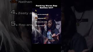 Worst Rap Battle’s #rap #rapbattle #ranking #funny