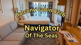 Royal Caribbean Navigator of the Seas,  Cabin Tour | Balcony Cabin 8226