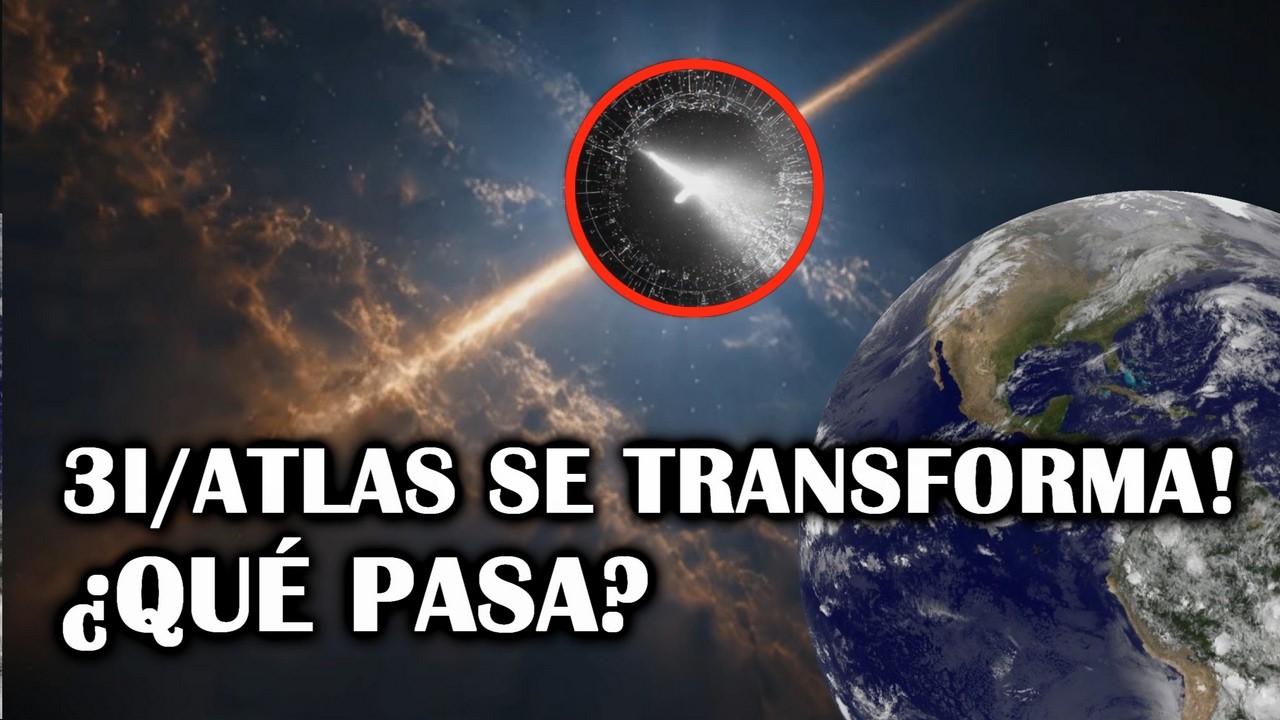 3I/ATLAS YA ESTÁ AQUÍ y vuelve a TRANSFORMARSE! ¿Qué es esto?
