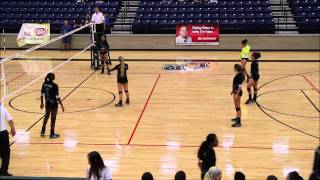 preview picture of video 'Lake Ridge HS Varsity Volleyball vs Mansfield High 2'