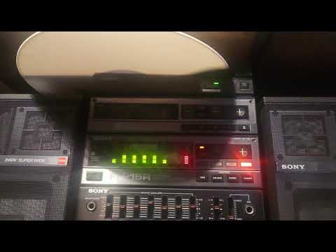 Hypnotised by Rammelzee VS K-Rob Beat Bop, played on the Sony FH 15r and PS Q3 turntable