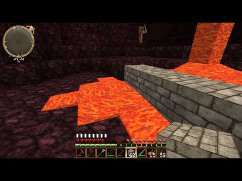 Let's Play Minecraft Ultra Hardcore #15 [Deutsch/Full-HD] - Im Nether allein mit Nodop