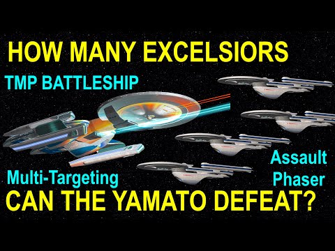 How Good Is The USS YAMATO BATTLESHIP? - Excelsior Class Challenge - Star Trek Starship Battles