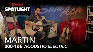 Video thumbnail for Martin 000-16E | feat. Corey Congilio by Sam Ash Music
