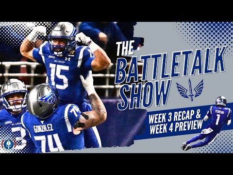 Just the Pearson for the Job!! | Week 5 Game Preview | UFL BattleTalk Show EP02