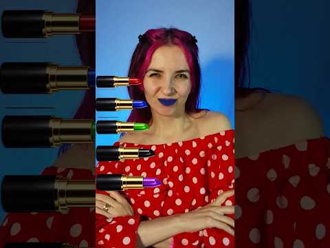 Lipstick Color Change 😻 #lipstick #makeup #beauty #cute #challenge #viral #shorts #trend