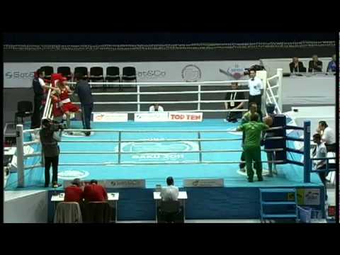 Mittelklasse (75 kg) Viertelfinale: Murata Ryota (JPN) gegen O'Neill Darren (IRL) – AIBA-Weltmeis...