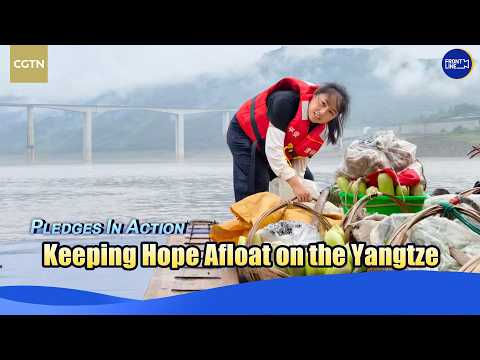 Ferrywoman along the Yangtze River turns boat into a floating lifeline