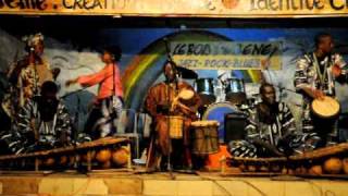 La troupe FARAFINA, festival bobo-afro-zik de Bobodioulasso
