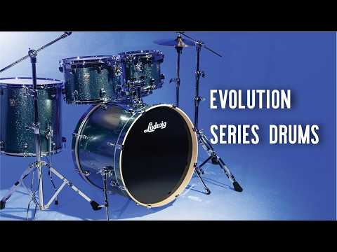 Immagine Ludwig Accent Drive 5-piece Complete Drum Set  Moon Dust - 5