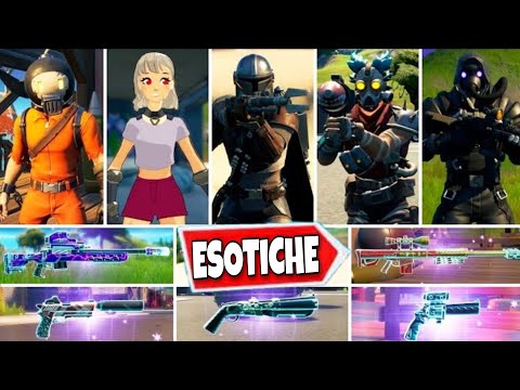 ECCO DOVE TROVARE TUTTE LE NUOVE 5 ARMI ESOTICHE SU FORTNITE STAGIONE 5! (BARRET, DUB,...)