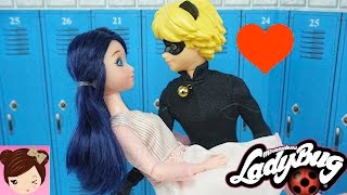 Ladybug &amp; Cat Noir Reveal Their Identity - Marinette and Adrien Dolls
