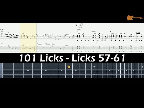 101 Licks - Licks 57-61 (Blues) With Downloadable Tab