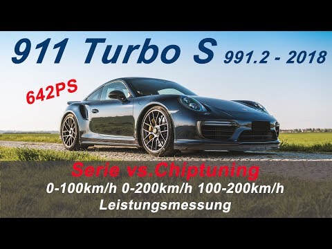 Porsche 911 Turbo S (991.2) - Serie vs. Chiptuning