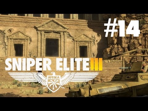 Let's Play Sniper Elite 3 Part 14 - Kasserine Pass