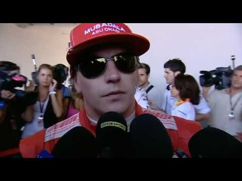 Interview Kimi Räikkönen Post Race BBC
