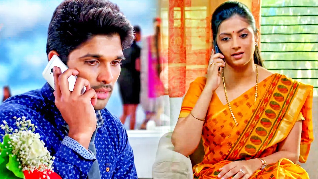 Allu Arjun अपनी भाभी को कह रहा है मैं 2 दिन बाद आऊंगा | Son Of Satyamurthy फ